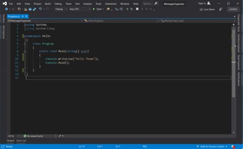 Image result for How to Cahnge Visual Studio Color
