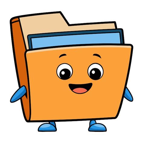 Image result for Library Folder Cartoon