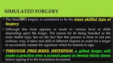 Image result for Examples of Forgery