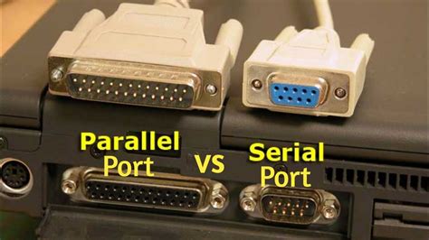 Image result for Difference Between Serial and Parallel Port