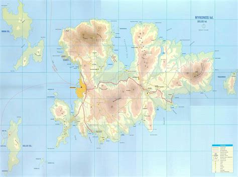 Image result for Mykonos Travel Map