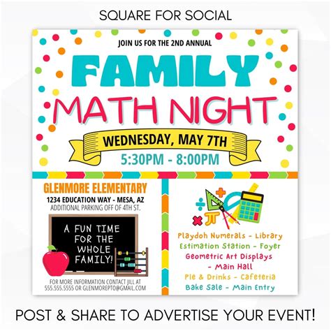 Toradh íomhá ar Math Flyer Background Marketing