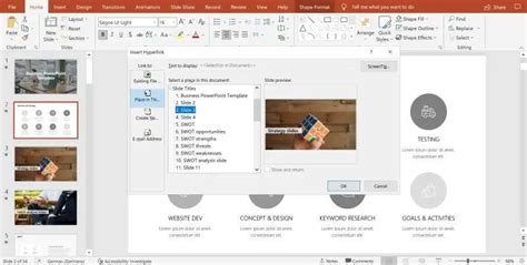 Image result for How to Link A PowerPoint Slide to Another