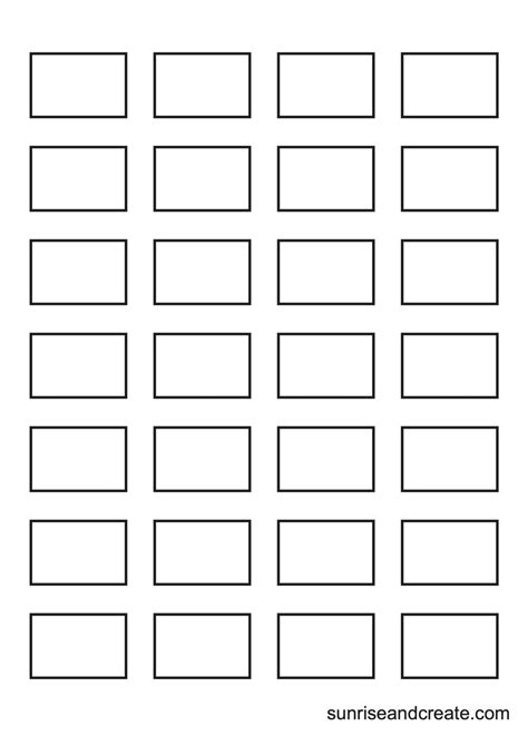 Toradh íomhá ar Small Rectangle Grid