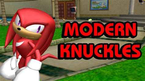 Image result for Knuckles Running Mod Gen