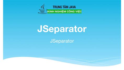 Image result for Jseparator Java