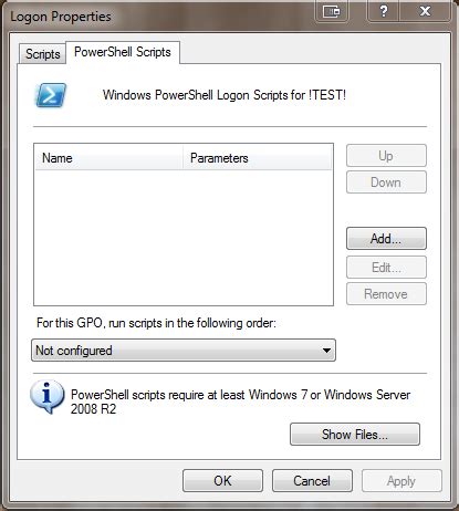 PowerShell LogOn Script に対する画像結果