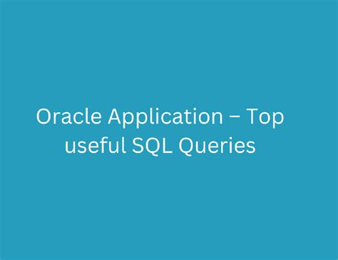 Afbeeldingsresultaten voor Query in Oracle SQL