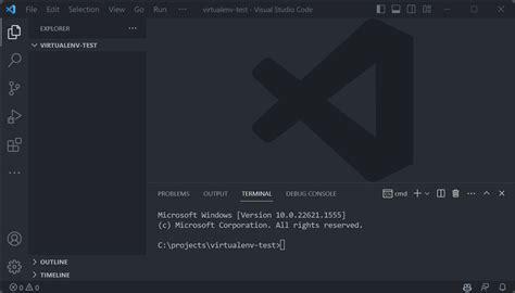 نتيجة الصورة لـ vs Code Virtual Environment