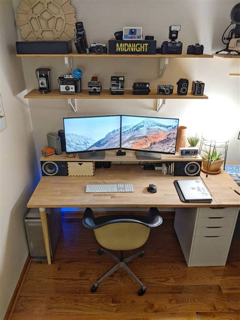 Image result for Computer Desks Setups Pinterest