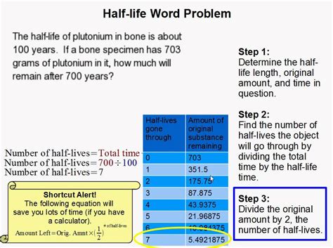 Image result for Half Life Problems Worksheet