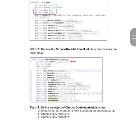 Image result for Circular Doubly Linked List in Java Problems
