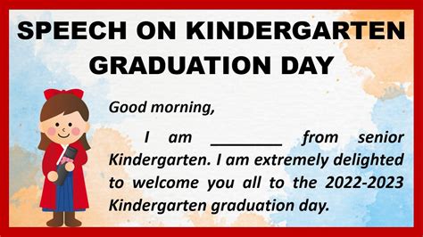 Toradh íomhá ar Kindergarten Graduation Ceremony Script