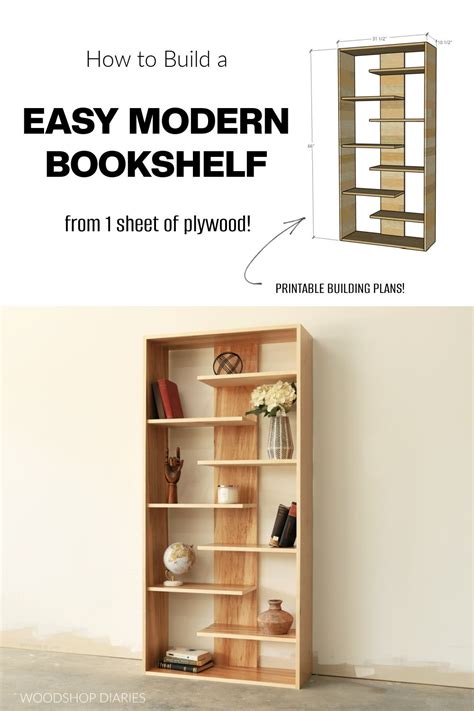 Image result for Bookshelf Plans