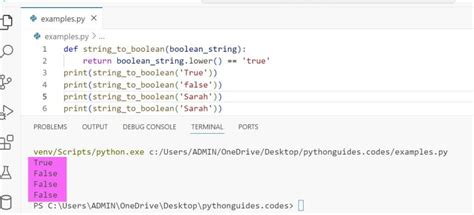 How to Convert Python String to Boolean に対する画像結果