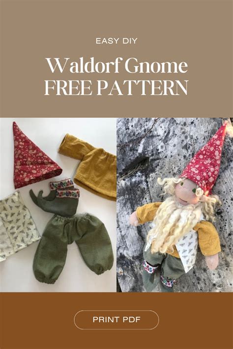 Image result for Free Gnome Shoe Pattern