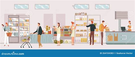 Image result for In-Store Sampling Event Cartoon