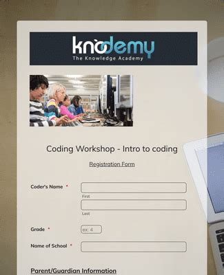Image result for Quick Coding Class Form Paper