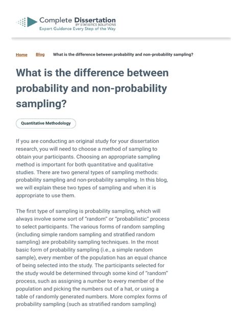 Image result for Probability and Non Probability Sampling PDF