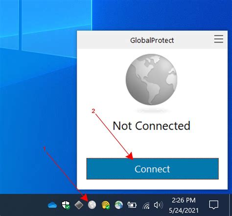 GlobalProtect Connection に対する画像結果
