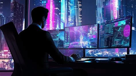 Image result for Futuristic Multi-Monitor Setup