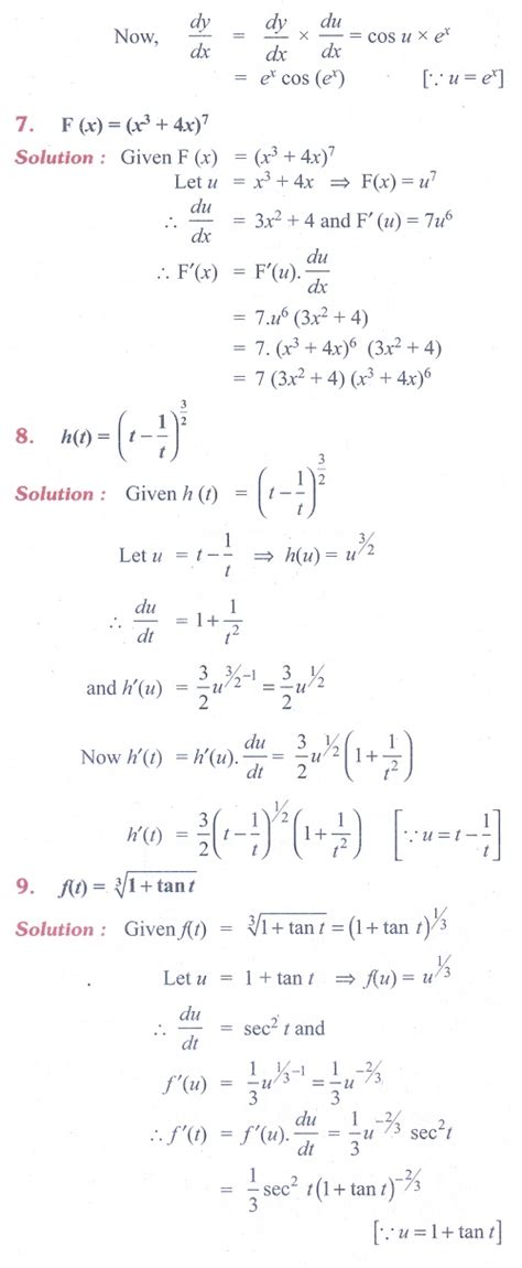 Chain Rule Differentiation Exam Questions に対する画像結果