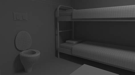 Prison Cell Model に対する画像結果