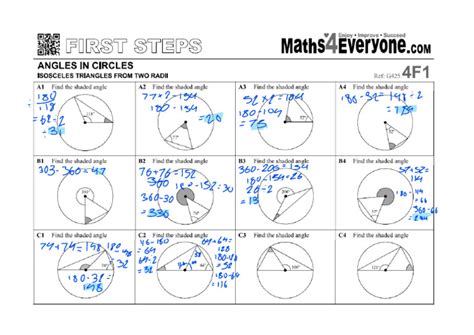 Image result for Circle Math Problems