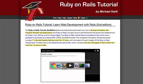 Image result for Ruby On Rails Tutorial