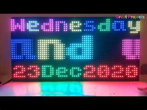 Image result for Arduino RGB LED Display 64X32 Library