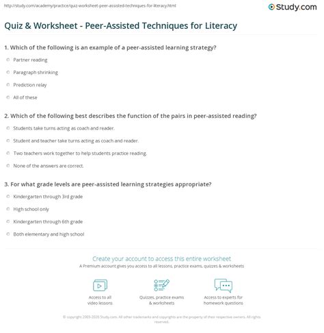 Image result for Peer Assisted Learning Question Card