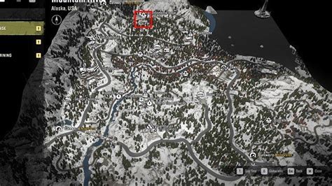 Image result for Snow Runner Upgrade Location Map