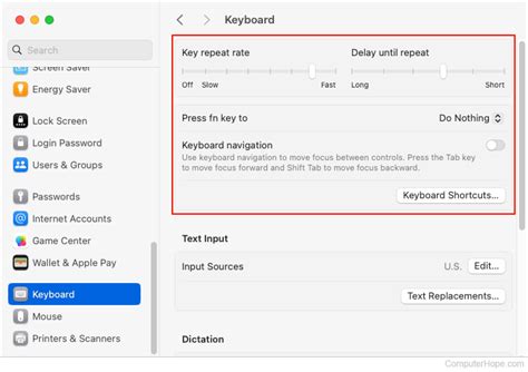 Image result for Default Keyboard Settings