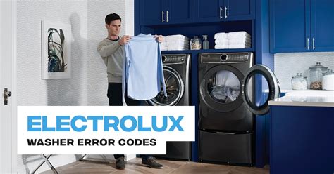 Image result for Electrolux Washing Machine Error Codes