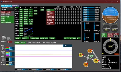 Toradh íomhá ar MultiWii Arduino Mega