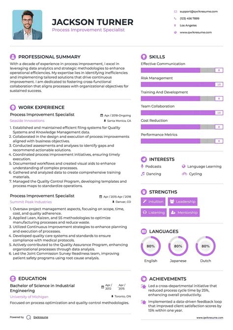 Entry Process Improvement Resume Examples に対する画像結果