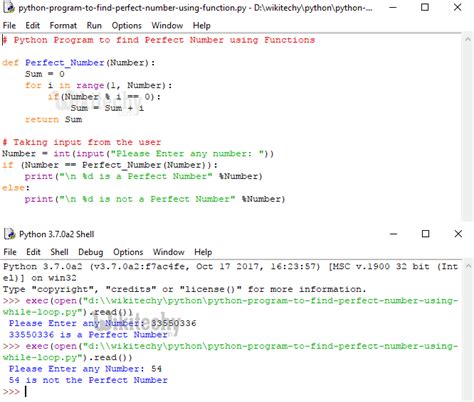 Print All Perfect Numbers in Range of 10000 Python に対する画像結果