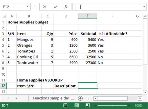 Commonly Used Excel Functions に対する画像結果