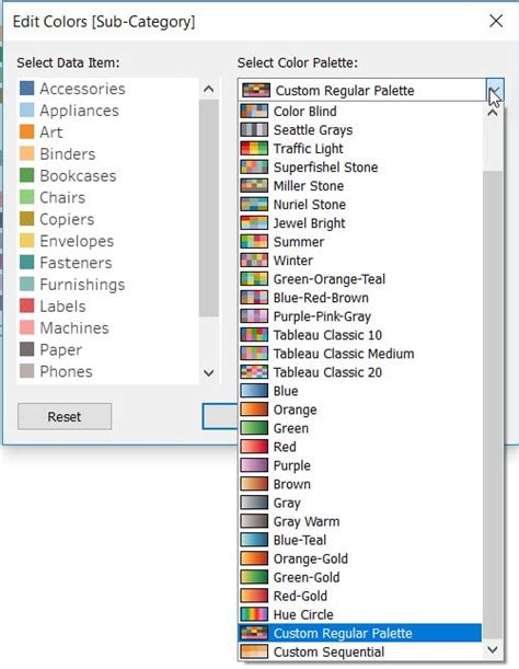 Afbeeldingsresultaten voor Tableau Custom Color Table