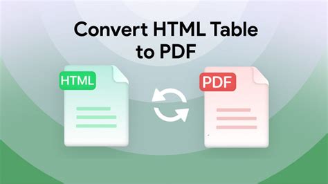 Image result for Download PDF Table HTML