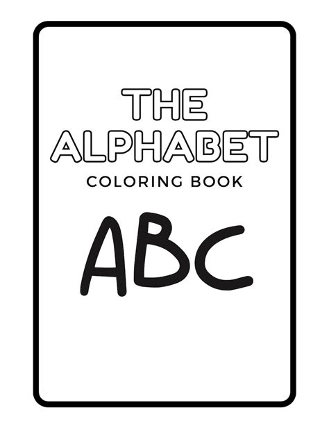 Image result for Printable ABC Coloring Book