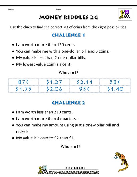 Image result for 5th Grade Math Riddles Worksheet