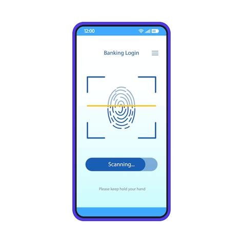 Biometric Setting App UI Screens に対する画像結果