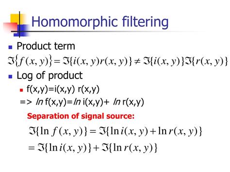 Image result for Homomorphic Filtering