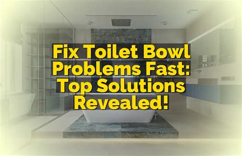 Afbeeldingsresultaten voor How to Fix Toilet Problems