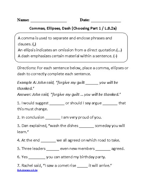 Toradh íomhá ar English Language Class 5 Worksheet