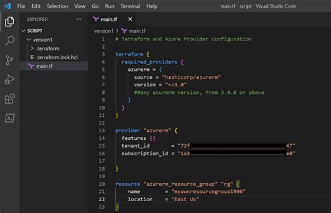 Example Terraform Ingestion Script に対する画像結果