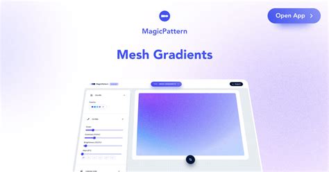 Gradient Mesh Design UI に対する画像結果