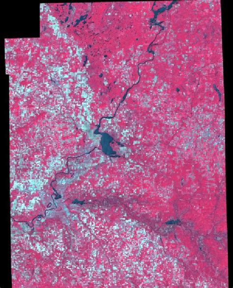 Toradh íomhá ar Remote Sensing Unsupervised Classification