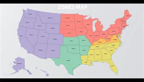 Image result for USPS Zip Code Zone Chart